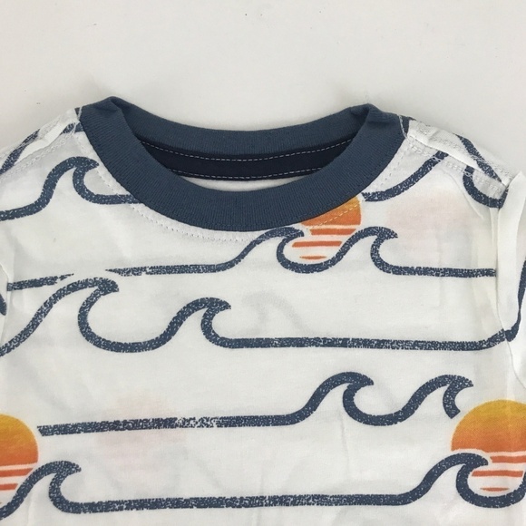 Gymboree Wave Tee Shirt NWT - Picture 4 of 5
